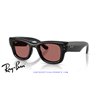Ray-Ban Puffer Sunglasses Black / Dark Violet (RB4940 601/69)