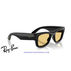 Ray-Ban Puffer Sunglasses Black / Yellow (RB4940 601/85)