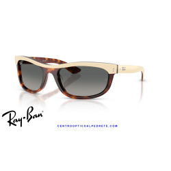Ray-Ban Balorama Beige / Gradient Grey (RB2489 144371)