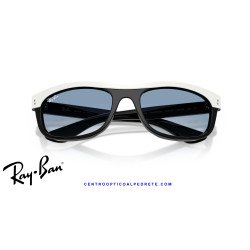 Ray-Ban Balorama White / Clear Gradient Blue (RB2489 14443F)