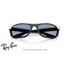 Ray-Ban Balorama White / Clear Gradient Blue (RB2489 14443F)
