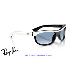 Ray-Ban Balorama White / Clear Gradient Blue (RB2489 14443F)