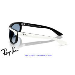 Ray-Ban Balorama White / Clear Gradient Blue (RB2489 14443F)
