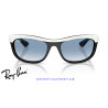 Ray-Ban Balorama White / Clear Gradient Blue (RB2489 14443F)