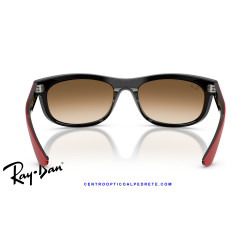Ray-Ban Balorama Red / Clear Gradient Brown (RB2489 955/51)