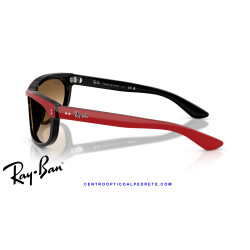 Ray-Ban Balorama Red / Clear Gradient Brown (RB2489 955/51)