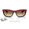 Ray-Ban Balorama Red / Clear Gradient Brown (RB2489 955/51)