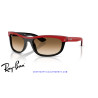 Ray-Ban Balorama Red / Clear Gradient Brown (RB2489 955/51)