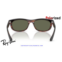 Ray-Ban Balorama Black / Green Polarized (RB2489 144058)