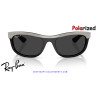 Ray-Ban Balorama Grey / Polarized Black (RB2489 144248)