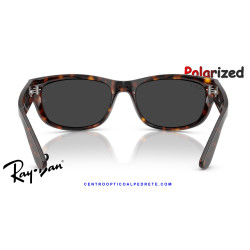 Ray-Ban Mega Balorama Tortoise / Polarized Black (RB2289 902/48)