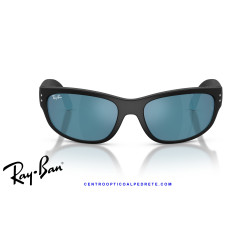 Ray-Ban Balorama Junior Black / Dark Blue Mirror Blue (RJ9189S 100S55)