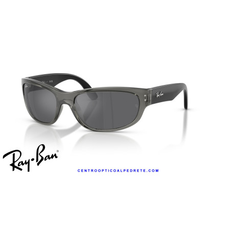 Ray-Ban Balorama Junior Grey / Grey Mirror Silver (RJ9189S 71956G)
