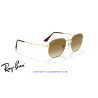 Gafas de sol Ray-Ban Hexagonal Gold | Light Brown | Distribuidor Oficial