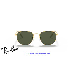 Gafas de sol Ray-Ban Hexagonal Gold | G-15 Green | Distribuidor Oficial