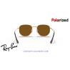 Gafas de sol Ray-Ban Hexagonal Gold | Brown Polarized | Distribuidor Oficial