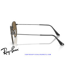 Ray-Ban Hexagonal Black Sunglasses | Blue | Genuine Ray-Ban Sunglasses