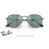 Ray-Ban Hexagonal Black Sunglasses | Blue | Genuine Ray-Ban Sunglasses