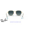Ray-Ban Hexagonal Arista Gold Sunglasses | Blue | Centro Óptico Alpedrete
