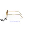 Ray-Ban Hexagonal Arista Gold Sunglasses | Brown | Centro Óptico Alpedrete