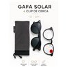 Gafa de Sol con Clip de Lectura CLIP&READ Matt Black (Ref. R069650002)