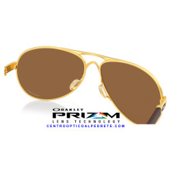 Gafas de sol Oakley Feedback Satin Gold / Prizm Bronze | Originales