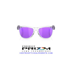 Oakley Frogskins XXS Clear Prizm Violet | Original Sunglasses