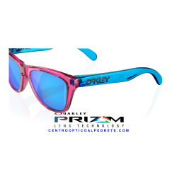 Oakley Frogskins XXS Acid Pink Prizm Sapphire | Gafas de Sol Originales