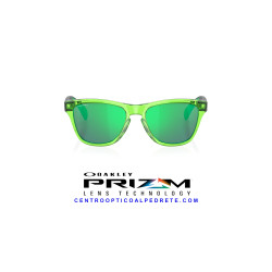 Oakley Frogskins XXS Acid Green Prizm Jade | Gafas de Sol Originales