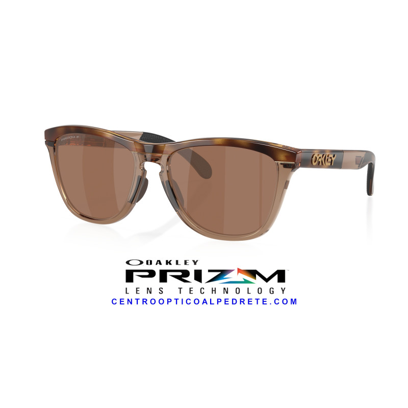Oakley Frogskins Range XL Brown Tortoise/Brown Smoke Prizm Tungsten Polarized | Original Sunglasses