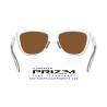 Oakley Frogskins Range XL Matte Clear Prizm Violet | Original Sunglasses