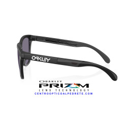 Oakley Frogskins Range XL Matte Black Prizm Grey | Original Sunglasses
