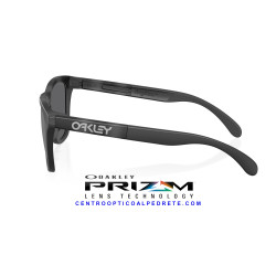 Oakley Frogskins Range XL Matt Tortoise Grey Smoke/Matt Black Prizm Black Polarized | Original Sunglasses