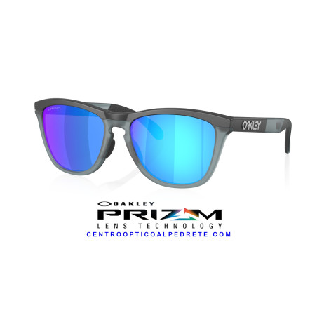 Oakley Frogskins Range Matte Black Prizm Sapphire | Gafas de Sol Originales