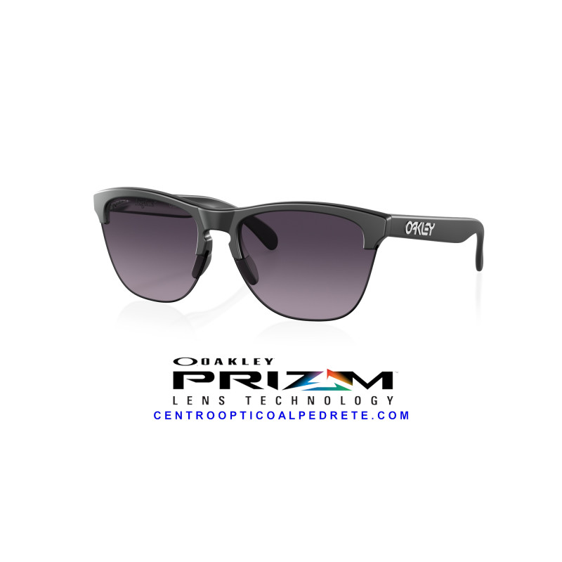 Oakley Frogskins Lite Matte Black Prizm Grey Gradient | Gafas de Sol Originales