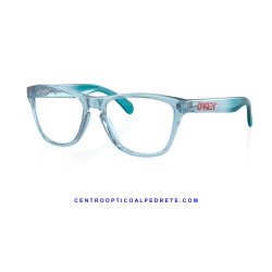 Oakley Frogskins XS Rx Polished Translucent Stonewash | Gafas de Vista Originales