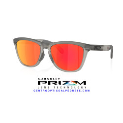Oakley Frogskins Range XL Matte Grey Smoke/Grey Ink Prizm Ruby | Gafas de Sol Originales