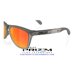 Oakley Frogskins Range XL Matte Grey Smoke/Grey Ink Prizm Ruby | Gafas de Sol Originales