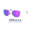 Oakley Frogskins Range XL Matte Clear Prizm Violet | Original Sunglasses