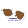 Oakley Frogskins Range XL Matte Clear Prizm Violet | Original Sunglasses