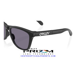 Oakley Frogskins Range XL Matte Black Prizm Grey | Original Sunglasses