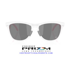 Oakley Frogskins Hybrid Matte White Prizm Black | Gafas de Sol Originales