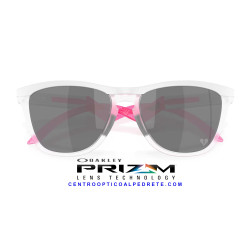 Oakley Frogskins Hybrid Matte White Prizm Black | Gafas de Sol Originales