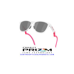Oakley Frogskins Hybrid Matte White Prizm Black | Gafas de Sol Originales