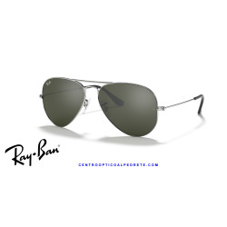 Ray-Ban Aviator Silver | Ray-Ban at Centro Óptico Alpedrete