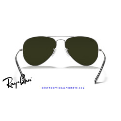 Ray-Ban Aviator Silver | Ray-Ban at Centro Óptico Alpedrete