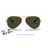 Ray-Ban Aviator Arista Gold Sunglasses | G-15 Green | Official Retailer