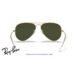 Ray-Ban Aviator Arista Gold Sunglasses | G-15 Green | Official Retailer