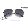 Gafas de sol Ray-Ban Aviator Gunmetal | Blue-Grey Gradient Polarized Originales