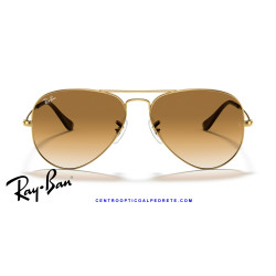 Ray-Ban Aviator Arista / Light Brown Gradient | Centro Óptico Alpedrete